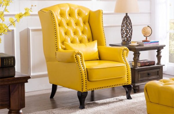 Jardin High Back Armchair Wingback Chair Singapore