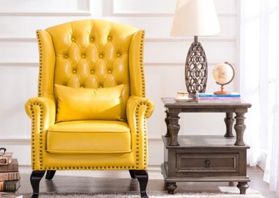 Jardin High Back Armchair Wingback Chair Singapore