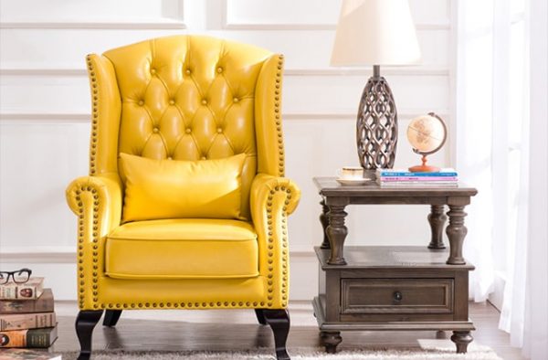 Jardin High Back Armchair Wingback Chair Singapore