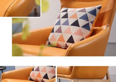 Turbo High Back Armchair Wingback Chair Singapore