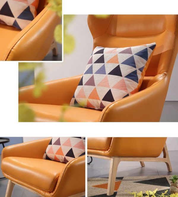 Turbo High Back Armchair Wingback Chair Singapore