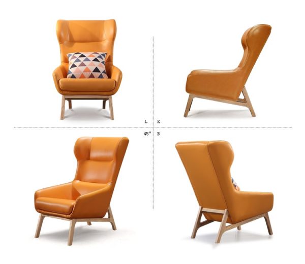 Turbo High Back Armchair Wingback Chair Singapore