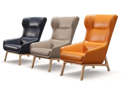 Turbo High Back Armchair Wingback Chair Singapore