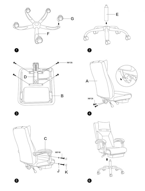 Londrina Heavy Duty Office Chair Singapore SingaporeHomeFurniture