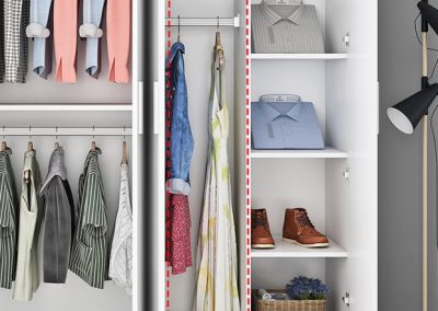 Merida Modular Wardrobe Singapore SingaporeHomeFurniture