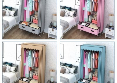 Mexicali Modular Wardrobe Singapore SingaporeHomeFurniture