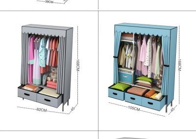 Mexicali Modular Wardrobe Singapore SingaporeHomeFurniture