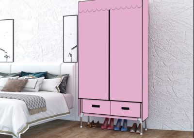 Mexicali Modular Wardrobe Singapore SingaporeHomeFurniture