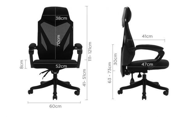 Santos Heavy Duty Office Chair Ergonomic Chair Executive Office Chair SingaporeHomeFurniture