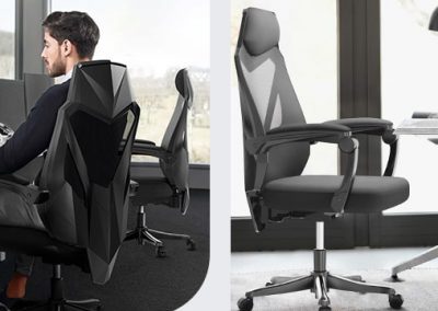 Santos Heavy Duty Office Chair Ergonomic Chair Executive Office Chair SingaporeHomeFurniture