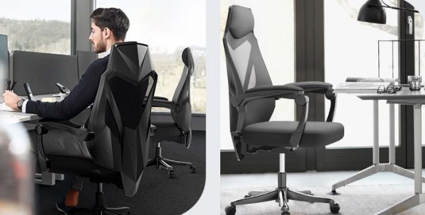Santos Heavy Duty Office Chair Ergonomic Chair Executive Office Chair SingaporeHomeFurniture