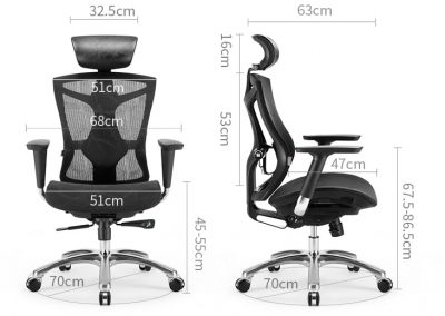 Vitoria Heavy Duty Office Chair Singapore SingaporeHomeFurniture