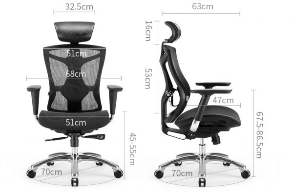 Vitoria Heavy Duty Office Chair Singapore SingaporeHomeFurniture