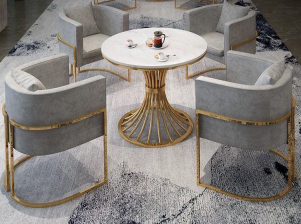 Alkmaar Marble Top Coffee Table Singapore SingaporeHomeFurniture