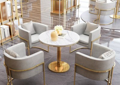 Alkmaar Marble Top Coffee Table Singapore SingaporeHomeFurniture