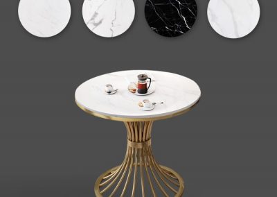 Alkmaar Marble Top Coffee Table Singapore SingaporeHomeFurniture