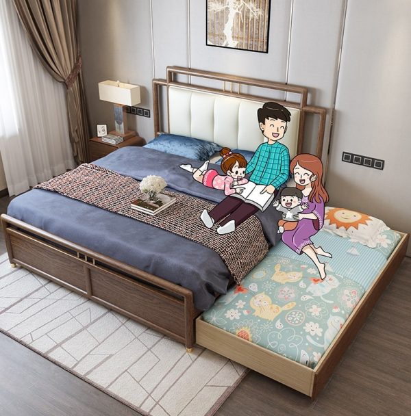 Beringen Pull Out Bed Frame Singapore Trundle Bed SingaporeHomeFurniture
