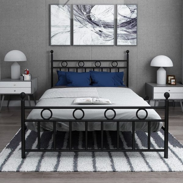 Blankenberge Wrought Iron Bed Frame Singapore SingaporeHomeFurniture