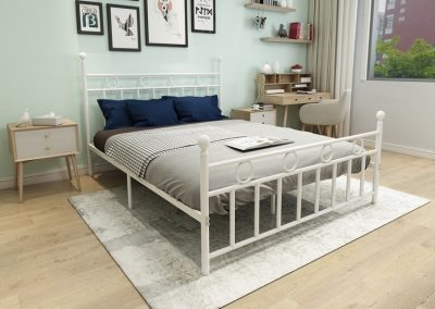 Blankenberge Wrought Iron Bed Frame Singapore SingaporeHomeFurniture