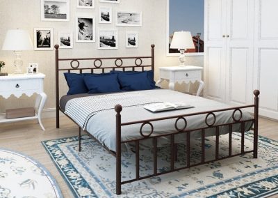 Blankenberge Wrought Iron Bed Frame Singapore SingaporeHomeFurniture