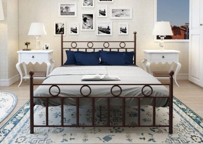 Blankenberge Wrought Iron Bed Frame Singapore SingaporeHomeFurniture