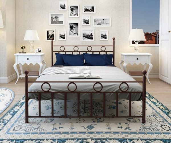 Blankenberge Wrought Iron Bed Frame Singapore SingaporeHomeFurniture