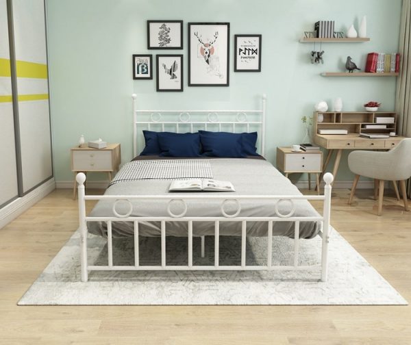 Blankenberge Wrought Iron Bed Frame Singapore SingaporeHomeFurniture