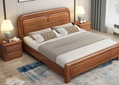 Brussels Teak Wood Bed Frames Wooden Bed Frames Wood Bed Frames SingaporeHomeFurniture