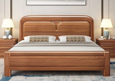 Brussels Teak Wood Bed Frames Wooden Bed Frames Wood Bed Frames SingaporeHomeFurniture
