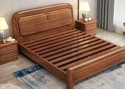 Brussels Teak Wood Bed Frames Wooden Bed Frames Wood Bed Frames SingaporeHomeFurniture