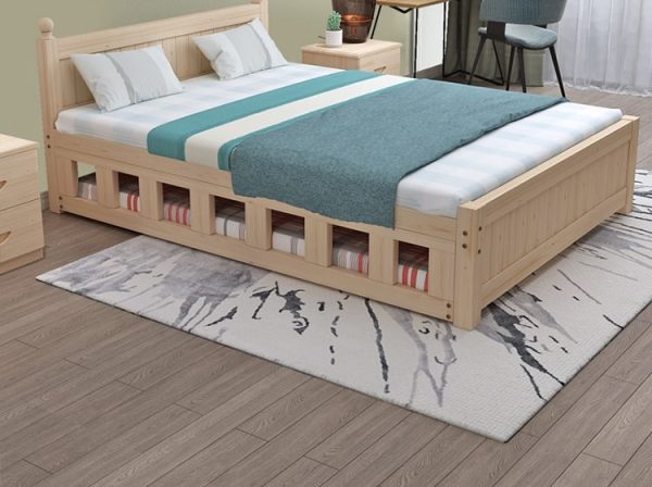 Charleroi Pull Out Bed Frame Singapore Trundle Bed SingaporeHomeFurniture