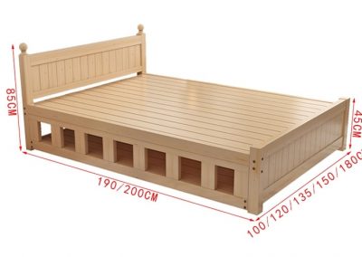 Charleroi Pull Out Bed Frame Singapore Trundle Bed SingaporeHomeFurniture