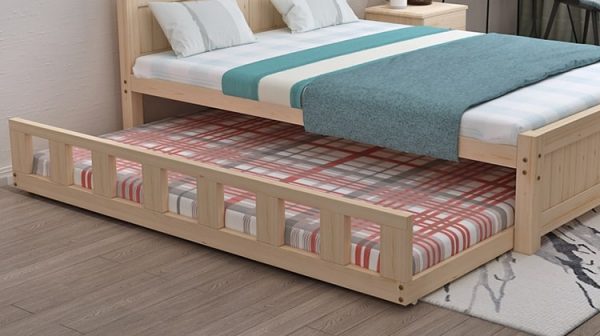 Charleroi Pull Out Bed Frame Singapore Trundle Bed SingaporeHomeFurniture