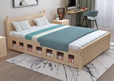 Charleroi Pull Out Bed Frame Singapore Trundle Bed SingaporeHomeFurniture