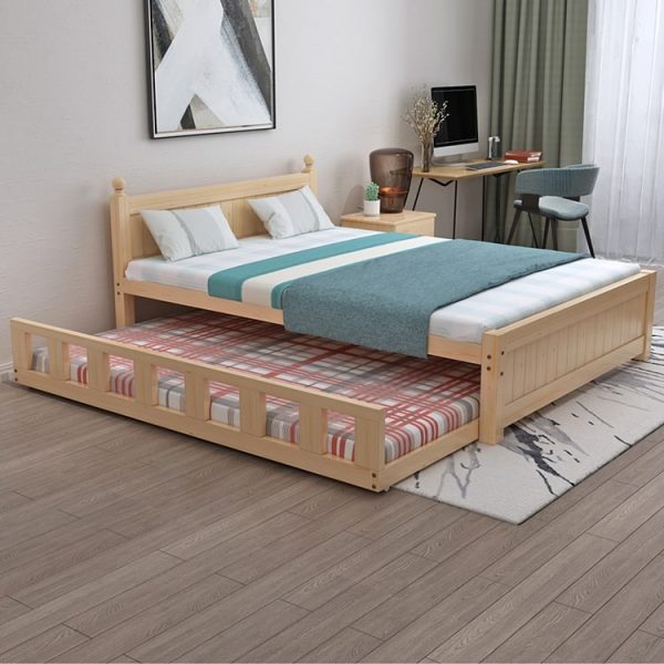 Charleroi Pull Out Bed Frame Singapore Trundle Bed SingaporeHomeFurniture
