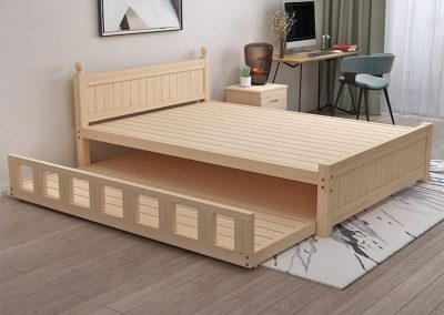 Charleroi Pull Out Bed Frame Singapore Trundle Bed SingaporeHomeFurniture