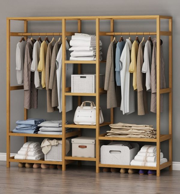 Delicias Portable Wardrobe Rack Singapore SingaporeHomeFurniture