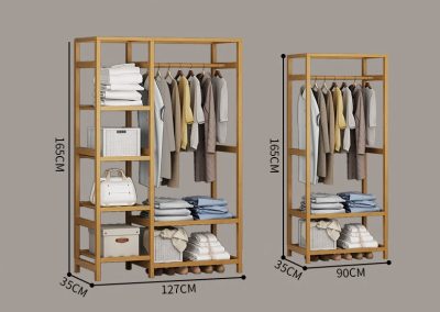 Delicias Portable Wardrobe Rack Singapore SingaporeHomeFurniture