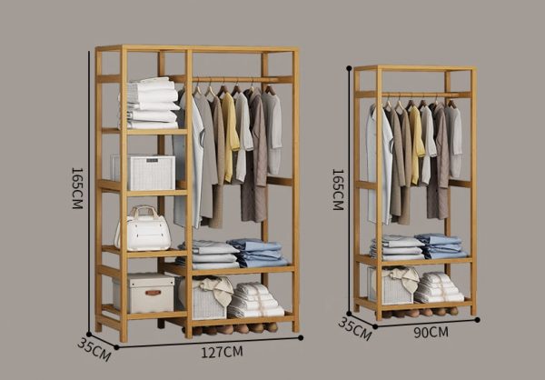 Delicias Portable Wardrobe Rack Singapore SingaporeHomeFurniture