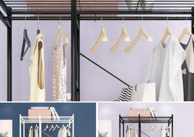 Durango Portable Wardrobe Rack Singapore SingaporeHomeFurniture