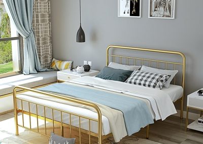 Ghent Wrought Iron Bed Frame Singapore SingaporeHomeFurniture
