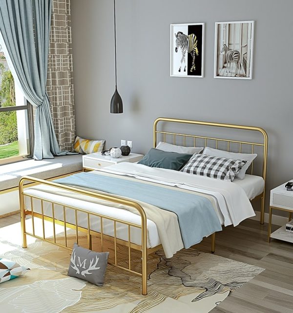 Ghent Wrought Iron Bed Frame Singapore SingaporeHomeFurniture