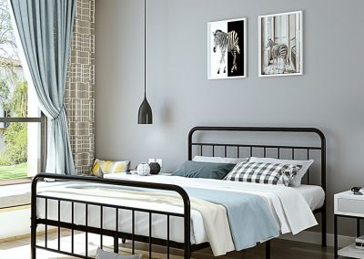 Ghent Wrought Iron Bed Frame Singapore SingaporeHomeFurniture