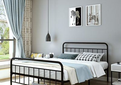 Ghent Wrought Iron Bed Frame Singapore SingaporeHomeFurniture
