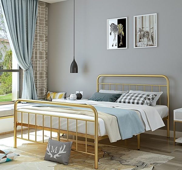Ghent Wrought Iron Bed Frame Singapore SingaporeHomeFurniture