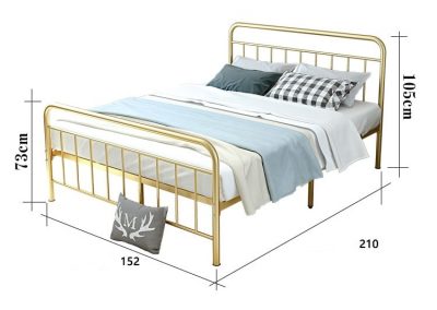 Ghent Wrought Iron Bed Frame Singapore SingaporeHomeFurniture