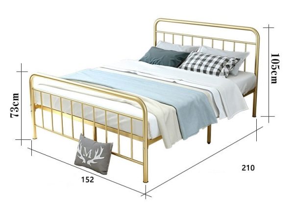 Ghent Wrought Iron Bed Frame Singapore SingaporeHomeFurniture