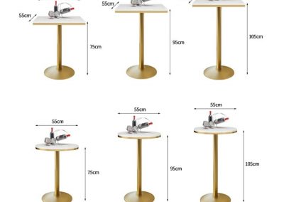 Hengelo Marble Top Coffee Table Singapore SingaporeHomeFurniture