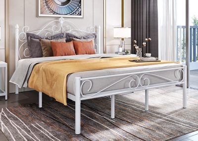 Liege Wrought Iron Bed Frame Singapore SingaporeHomeFurniture