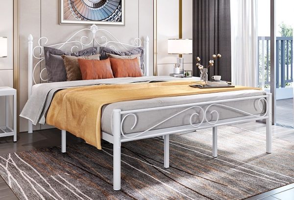 Liege Wrought Iron Bed Frame Singapore SingaporeHomeFurniture